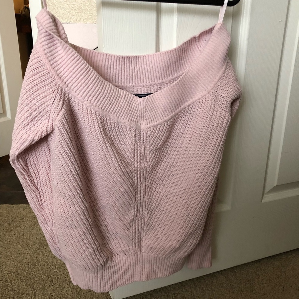 Abercrombie Pink Sweater